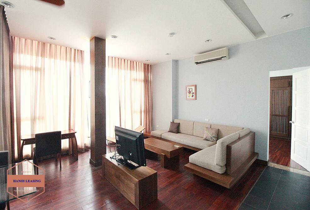 Modern, lakeside apartment for rent in Quang Khanh, Tay Ho, Hanoi