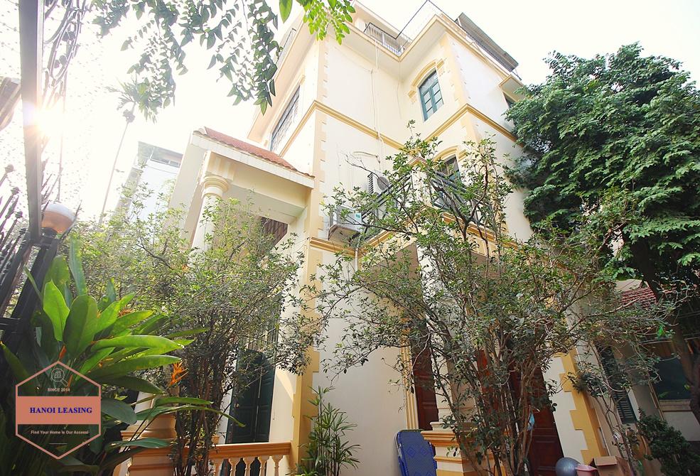 Quiet and beautiful house for rent in Tay Ho district.