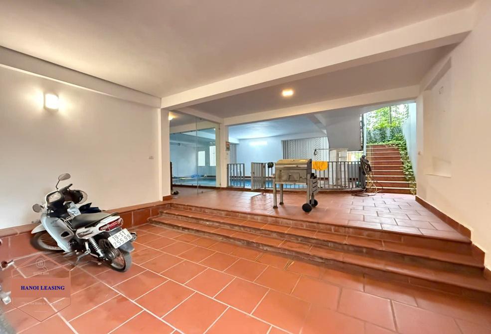Charming house with swimming pool for rent in alley 31 Xuan dieu, Tay Ho Charming house with swimming pool for rent in alley 31 Xuan dieu, Tay Ho