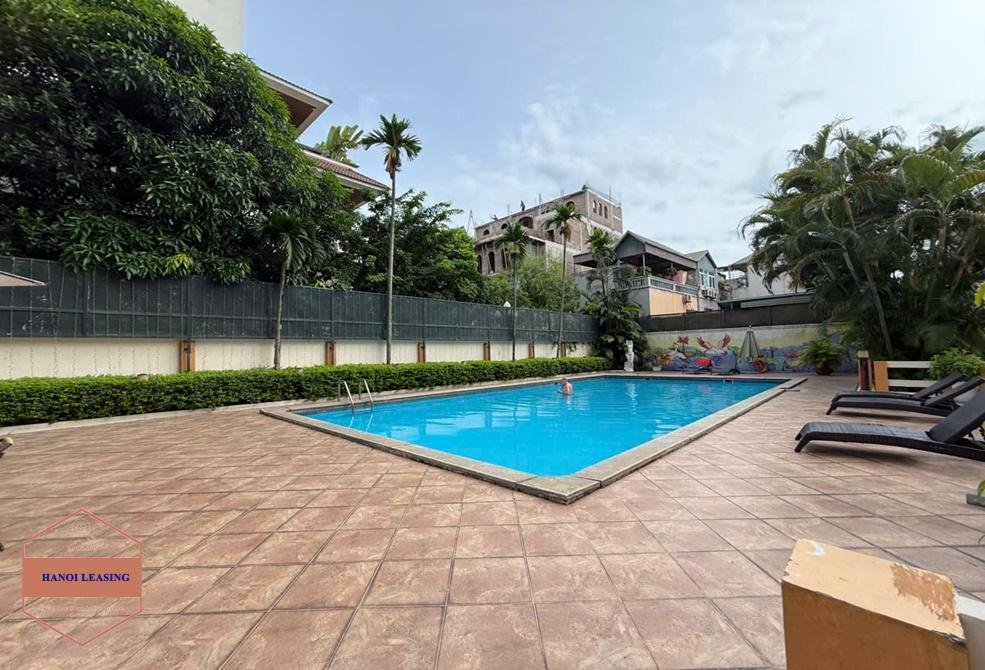 Beautiful house with fully furnished and swimming pool, Gym for rent in Tay Ho street, Tay Ho district Beautiful house with fully furnished and swimming pool, Gym for rent in Tay Ho street, Tay Ho district