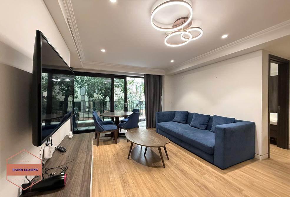 Modern 2 bedrooms apartment for rent in Pho Duc Chinh st, Truc Bach area 