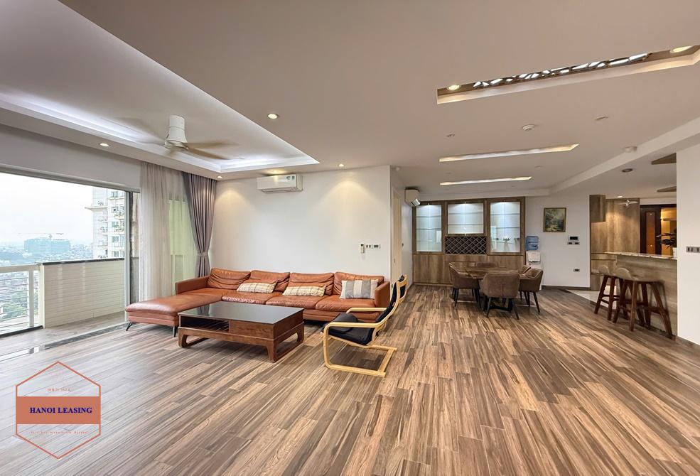 Bright apartment for rent in E4 Tower, Ciputra, Tay Ho