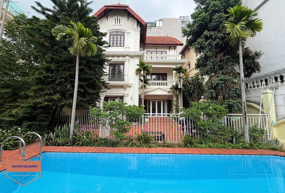 Swimming pool - House for rent in To Ngoc Van st, Tay Ho Swimming pool - House for rent in To Ngoc Van st, Tay Ho
